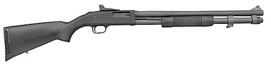 590 12 Gauge 20 Inch BBL Persuader Pump-Action Shotgun with Matte Blue Finish