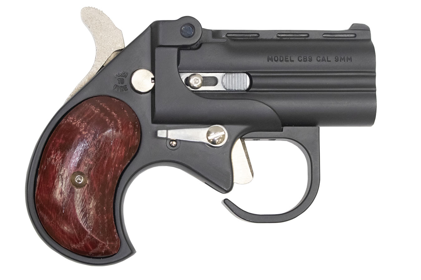9mm Big Bore Derringer Guardian Package with Rosewood Grips
