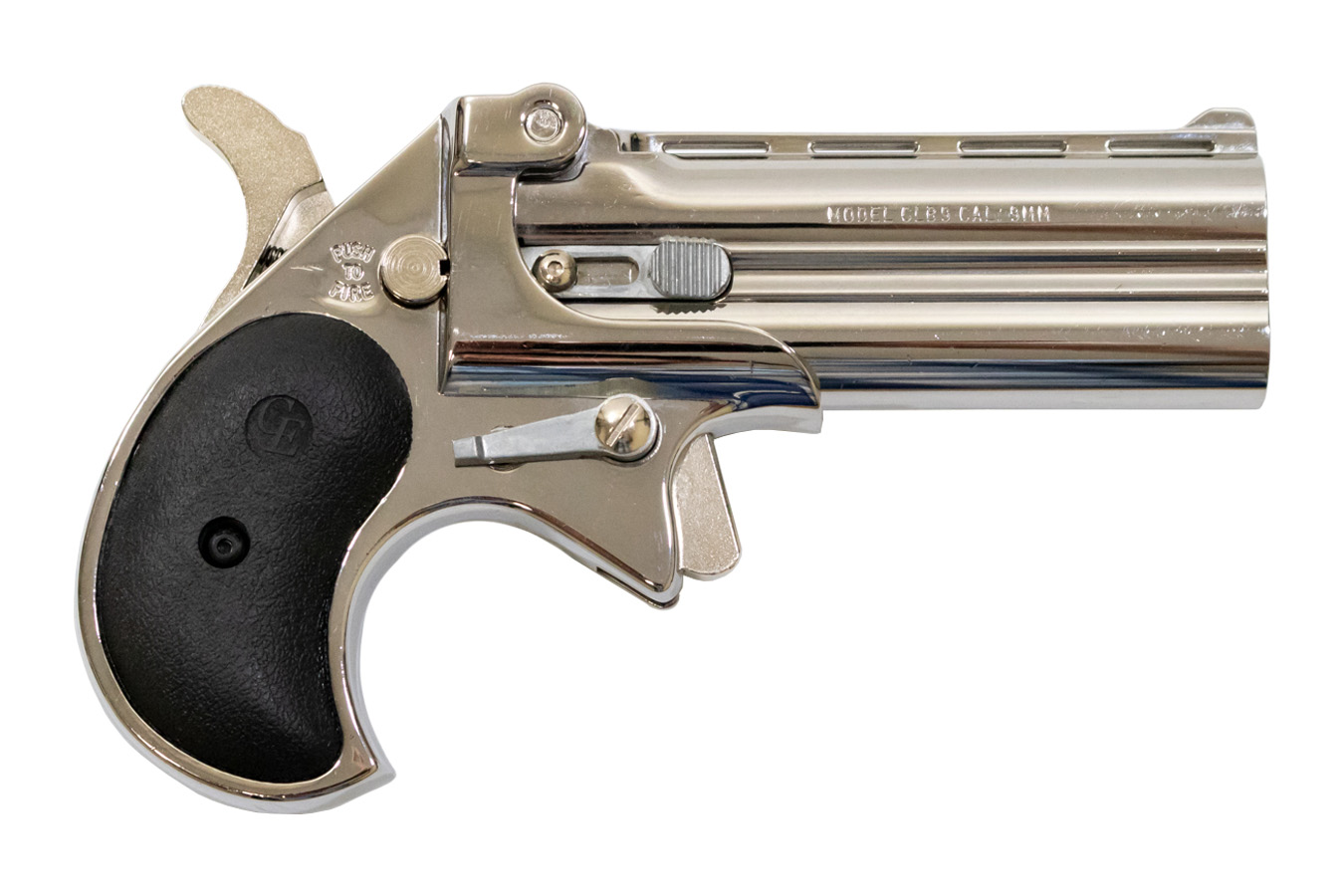 9mm Long Bore Derringer with Chrome Finish