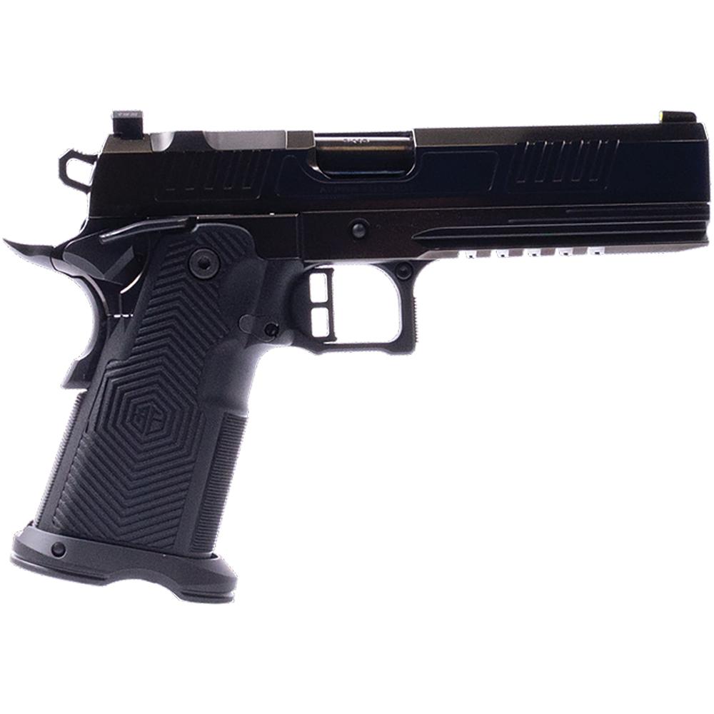 Alpha Foxtrot AF1911 Romulus Handgun 9mm Luger 17rd & 20rd Magazine 4.25″ Threaded Barrel Black RMSc Cut Polished DLC