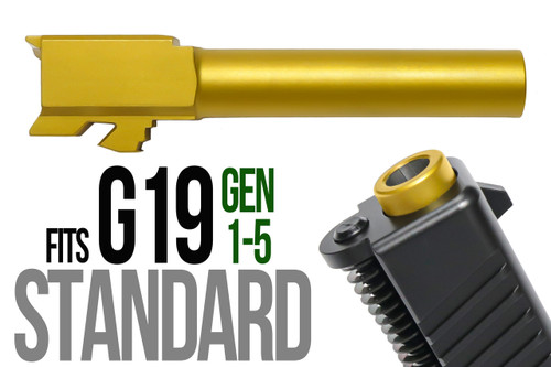 AR9 4.5" 9mm 9×19 1:10 1/2×36 Barrel 416 Stainless Steel