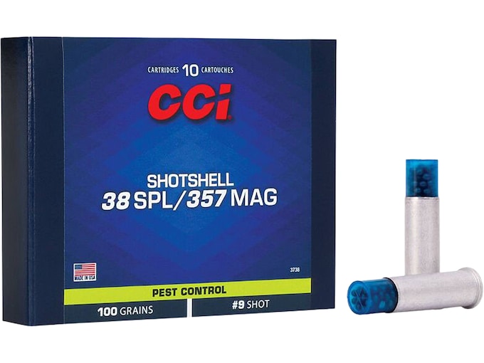 Cci Shotshell 38 Special Ammo 100 Grain Lead Shot 200 Rounds