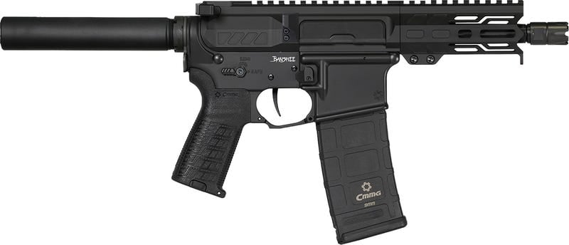 CMMG Banshee MK4 9mm 5″ Barrel 30-Rounds No Brace