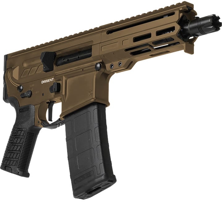 CMMG Dissent MK4 Midnight Bronze .300 AAC Blackout 6.5″ Barrel 30-Rounds No Brace — image 2