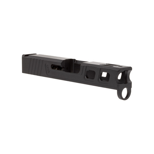 Complete Glock® 43 Compatible Slide (LFA Elite), Black w/ Black or Stainless Barrel