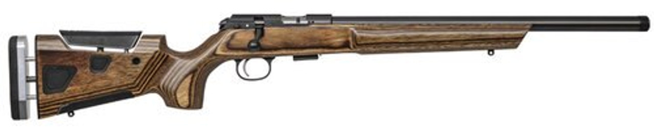 CZ 457 At-One Varmint 22 LR, 24″ Heavy Threaded Barrel, Brown Adj Comb, LOP Stock, 5rd CZ USA