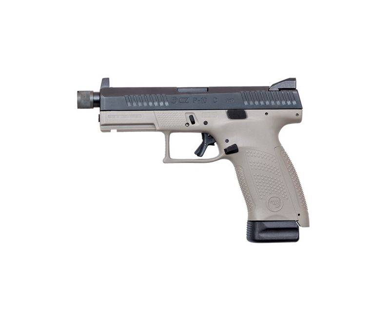 CZ P-10 C Suppressor-Ready – 4.6″ 9mm