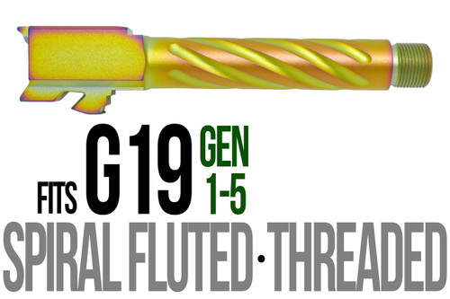Fits Ruger RXM 9mm Match Grade Barrel in Gold