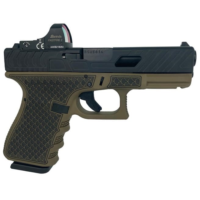 GLOCK 19 GEN 3 RED 9MM 4.02″ BARREL 15-ROUNDS DISTRESSED FINISH