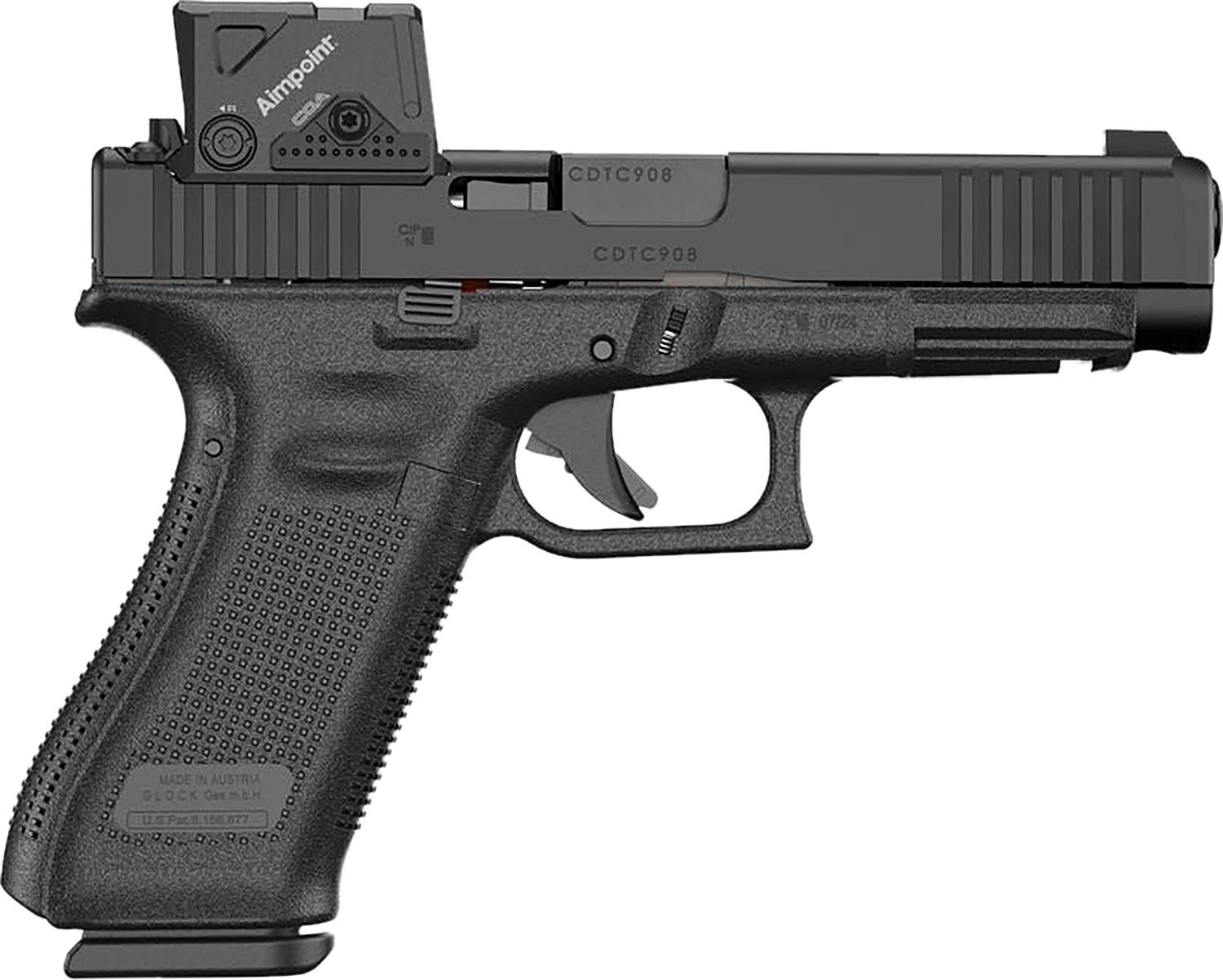 GLOCK G47 GEN5 A-CUT 9MM LUGER (9×19 PARA) SEMI AUTO HANDGUNS