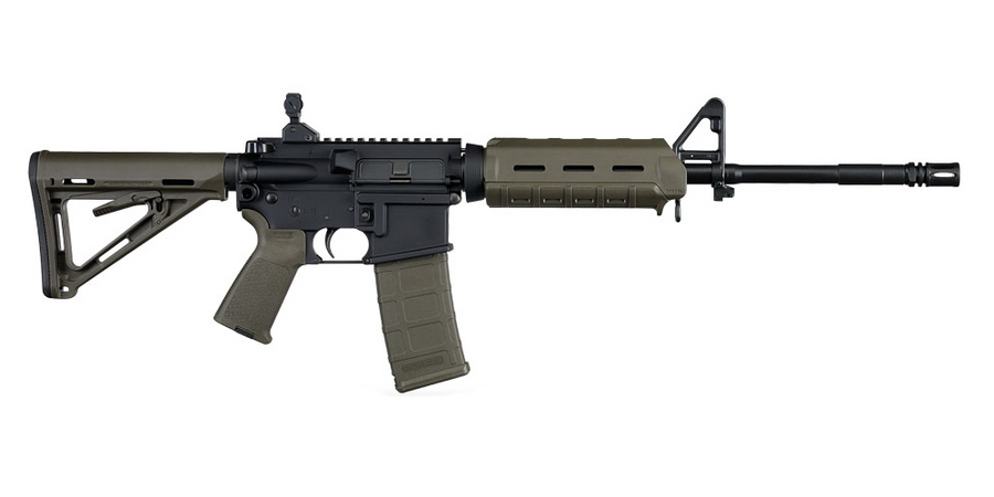 M400 Enhanced 5.56mm OD Green Rifle with Magpul Outfits