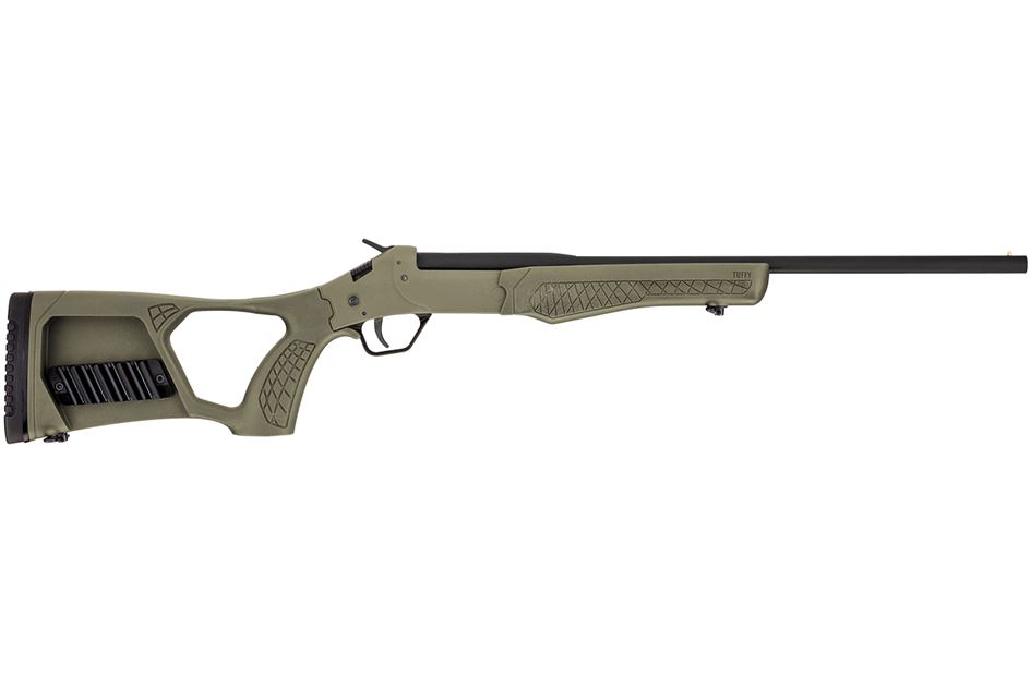 Rossi Tuffy 410 Bore Single Shot Shotgun With OD Green Synthetic Stock