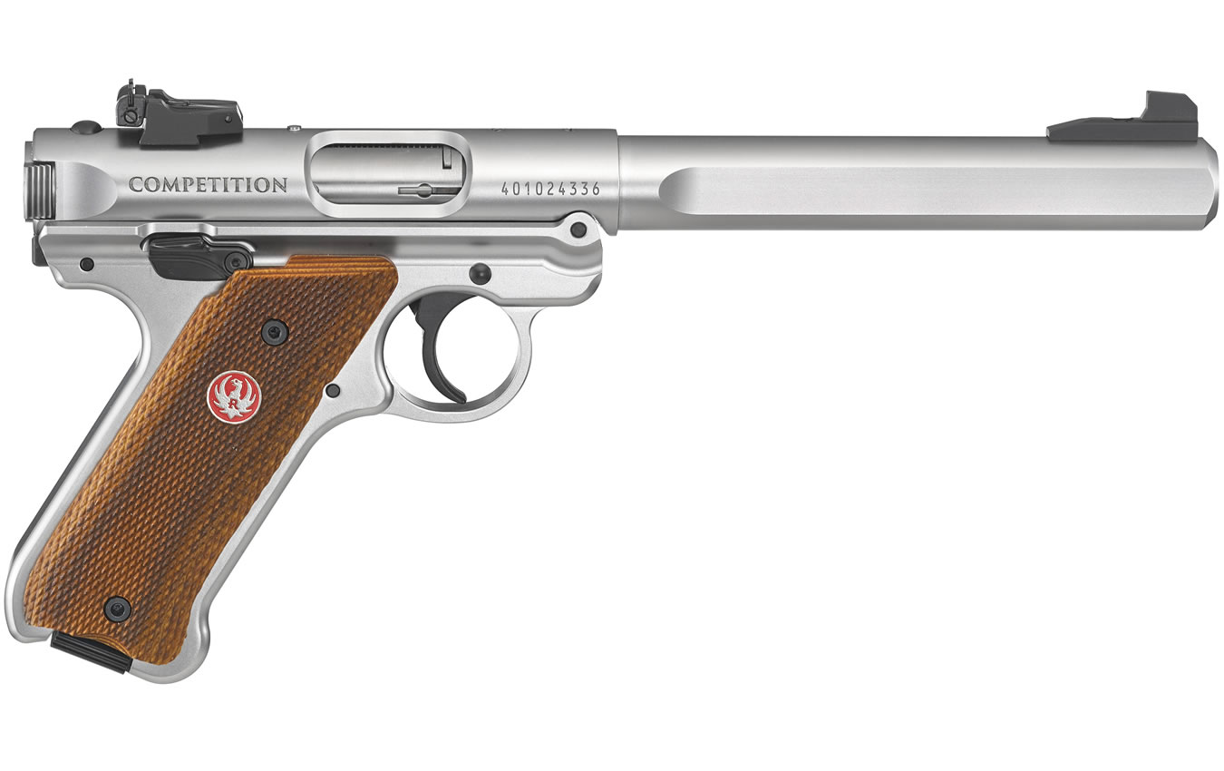 Ruger Mark IV Competition 22 LR 6 88 Slab Sided Bull