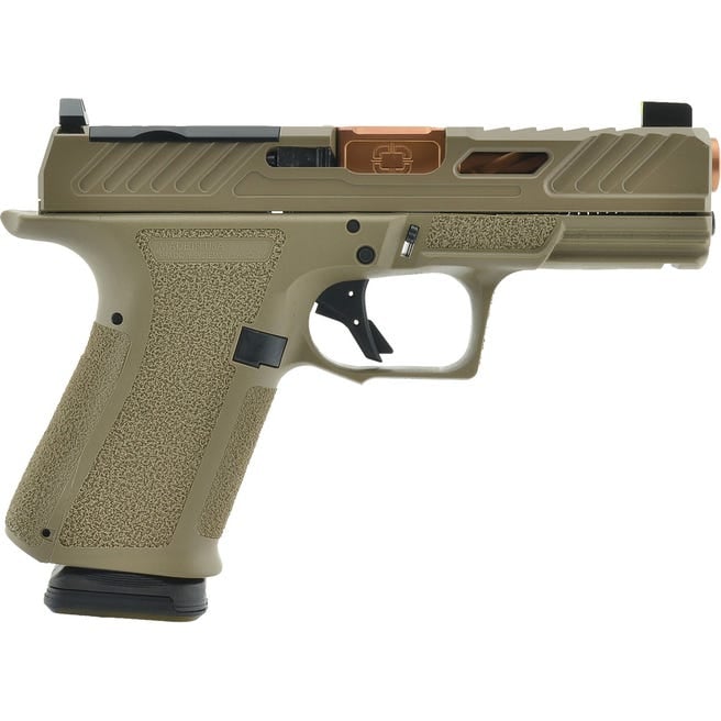 Ruger Rxm Flat Dark Earth 9MM 4 Barrel 15 Rounds Optics