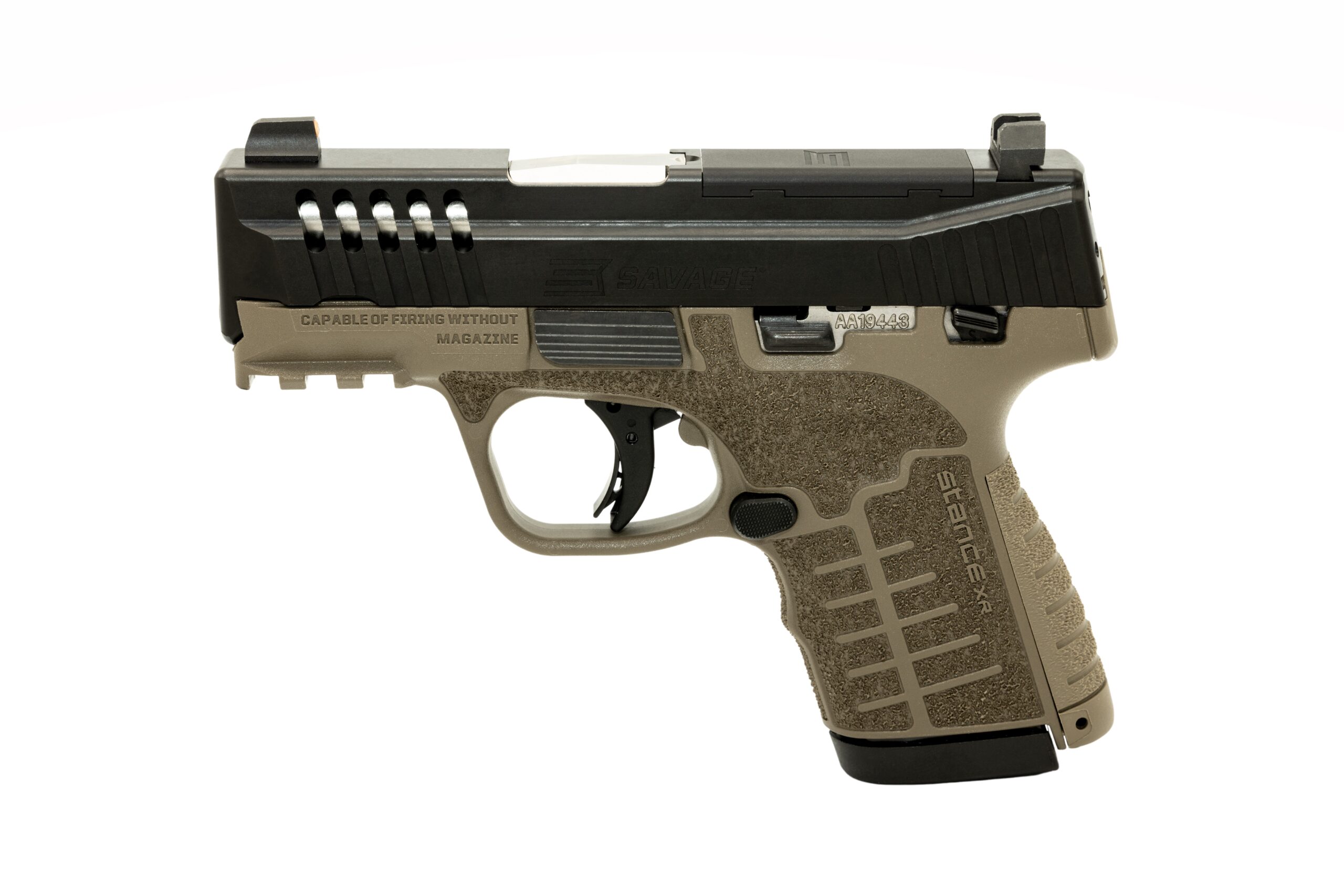 Savage Stance XR MC9MS 9MM 3 20 IN 131 FDE
