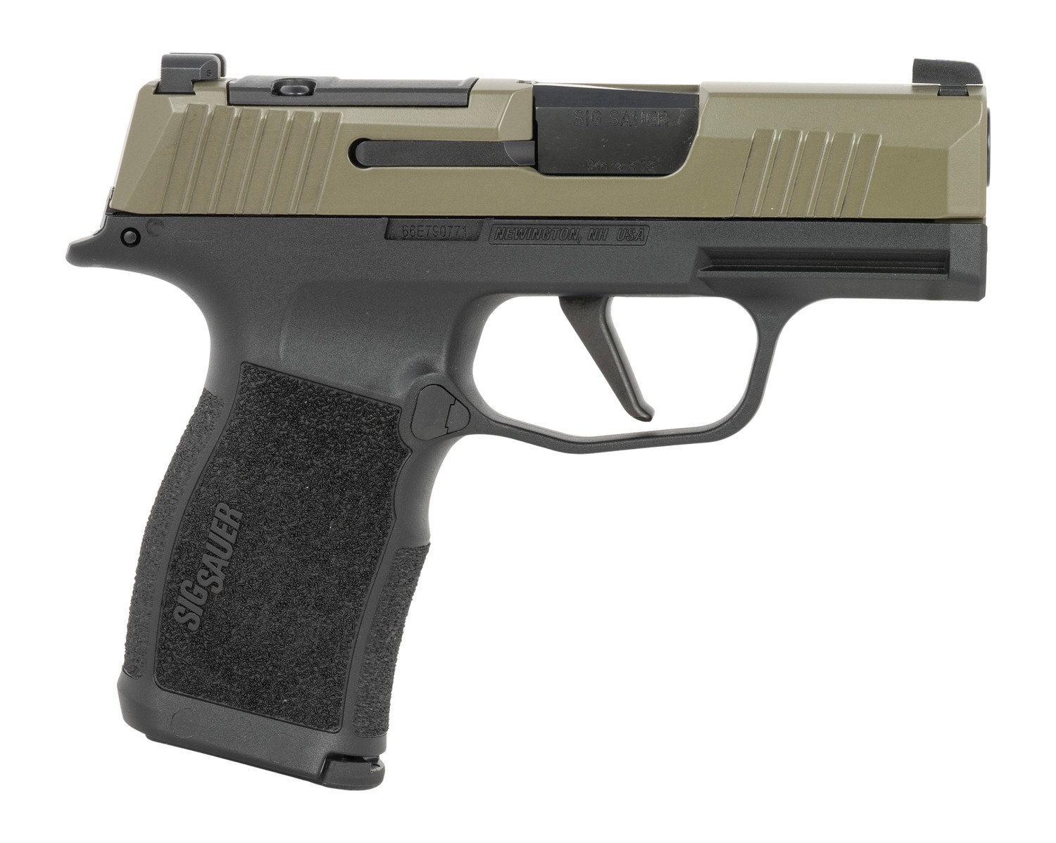 Sig Sauer P365X 9MM 3 10 Optic Ready Coyote Tan