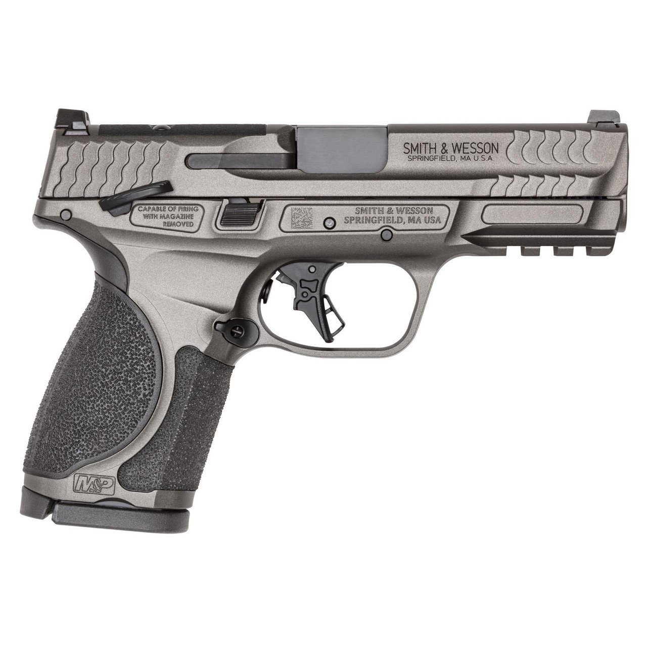 SMITH & WESSON M&P9 M2.0 METAL COMPACT (MANUAL SAFETY) 9MM LUGER (9×19 PARA) SEMI AUTO HANDGUNS