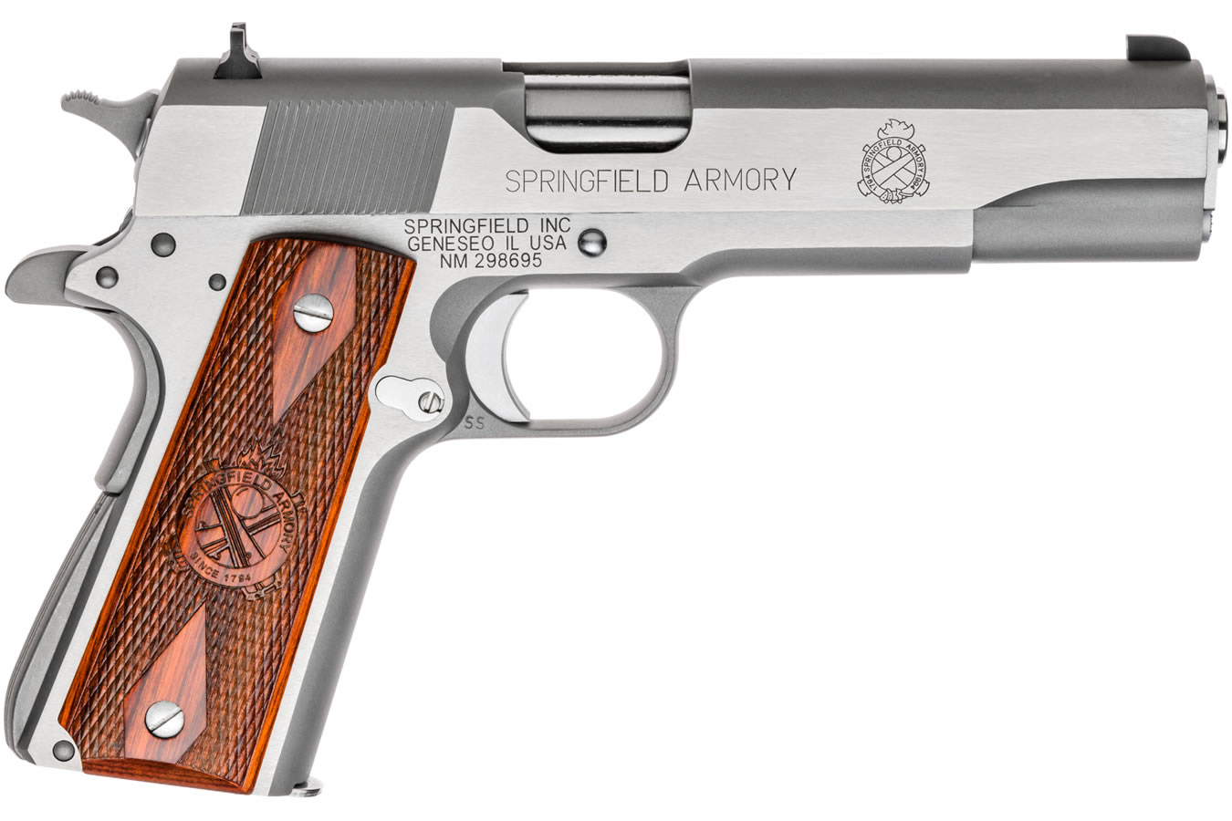 Springfield 1911 A1 Mil Spec 45 Acp Stainless Steel