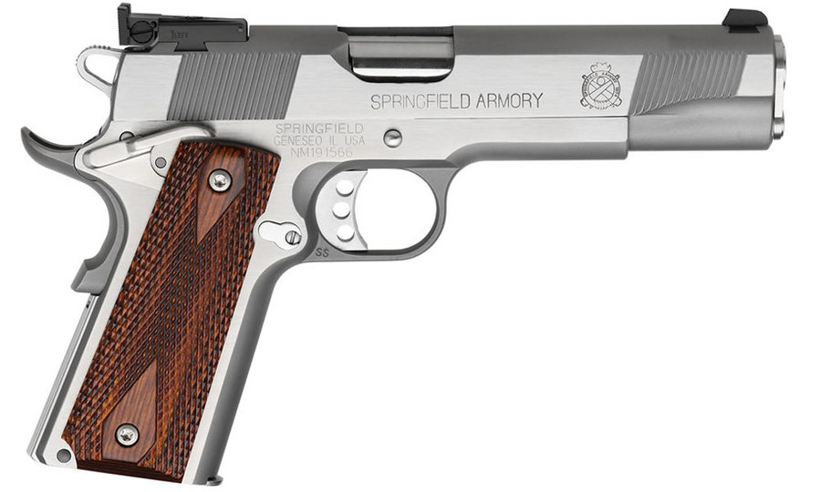 Springfield 1911 Loaded Target 9MM Stainless Steel