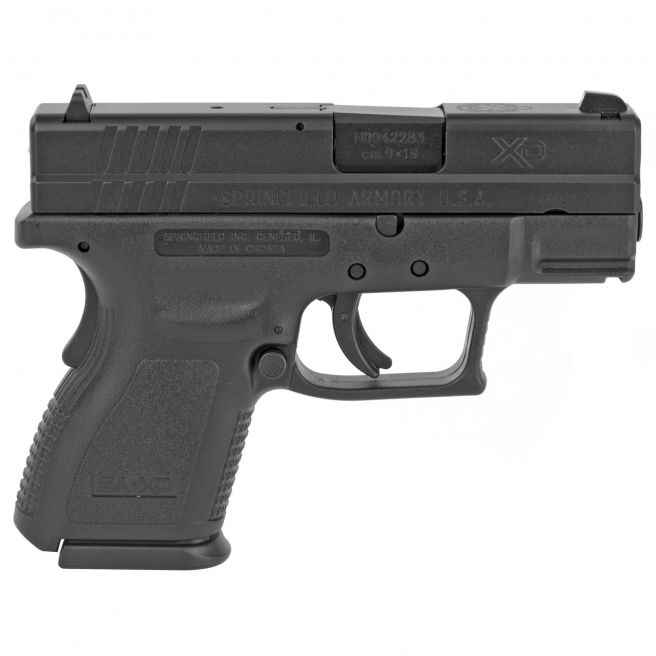 Springfield Armory XD9 Def 9MM 3 Inch Sub Compact