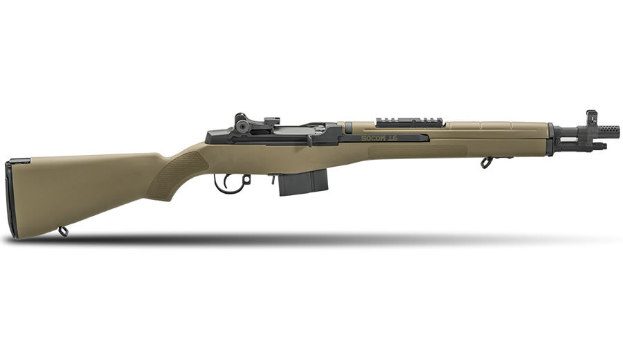Springfield M1A Socom 16 308 With FDE Composite Stock