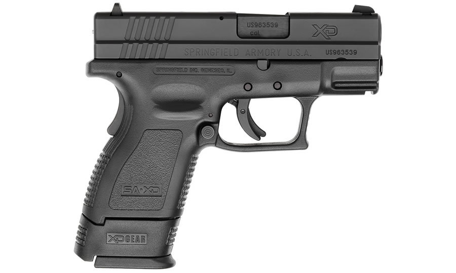 Springfield XD 9MM Sub Compact Black California Compliant