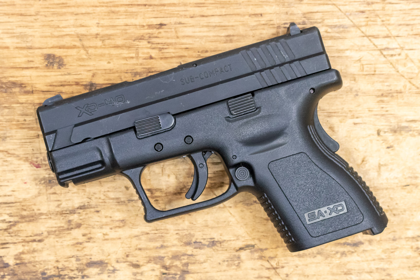 Springfield XD40 Sub Compact 40 S&W Police Trade IN Pistol NO Magazine