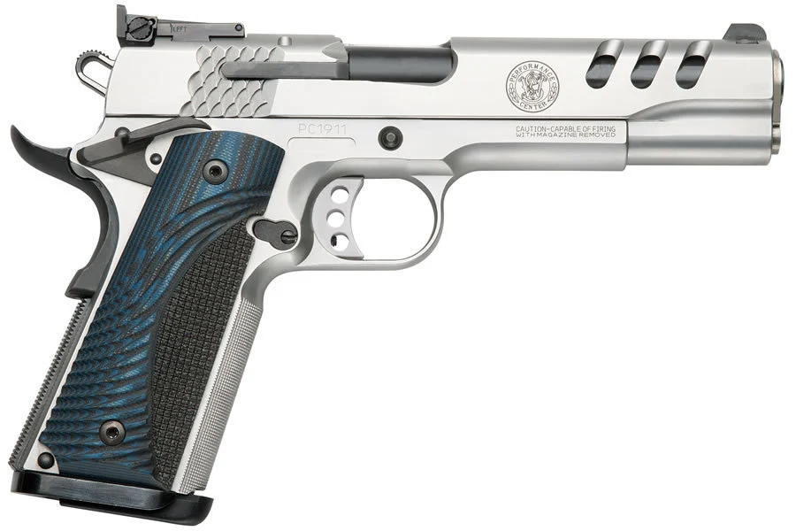 SW1911 45 ACP Performance Center Pistol with 4.25-inch Barrel and Ports