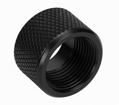 Thread Protector 1/2 x 28 (9mm & .357SIG) Knurled in Naked
