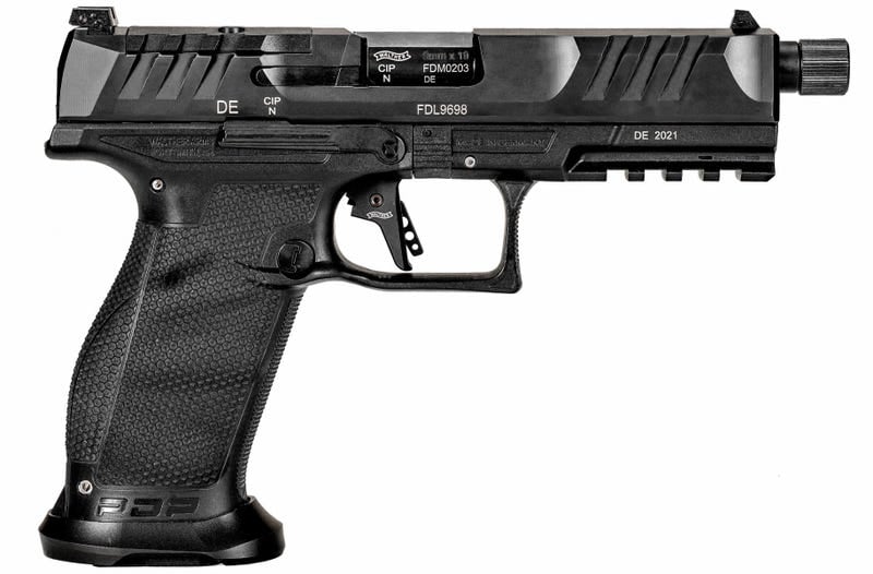 Walther Pdp Pro 9MM 5 1 Barrel 18 Rounds 3 Mags