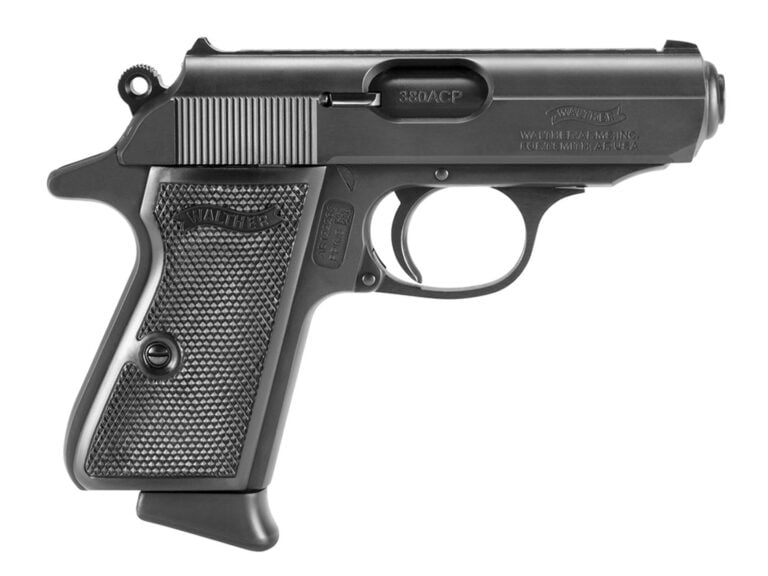 Walther PPK 380 ACP, 3.3″ Barrel, Black, DA/SA, 6rd Walther
