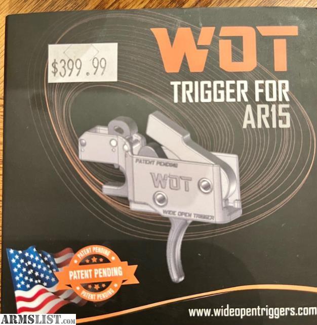 Wide Open Trigger Wot For AR 15